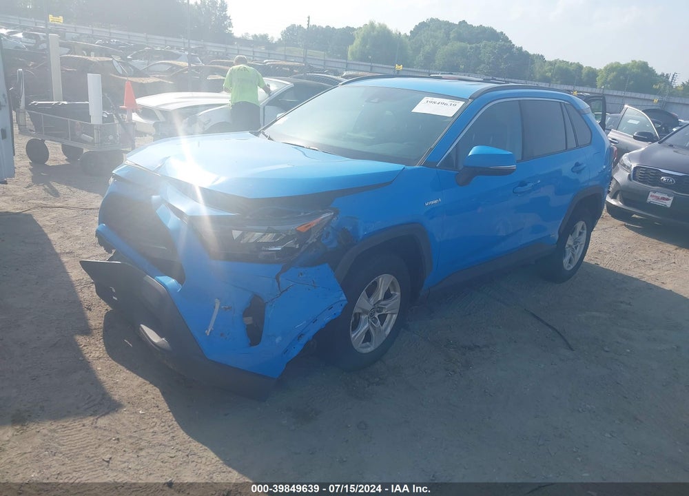 2021 TOYOTA RAV4 HYBRID LE VIN: 4T3MWRFV0MU020659