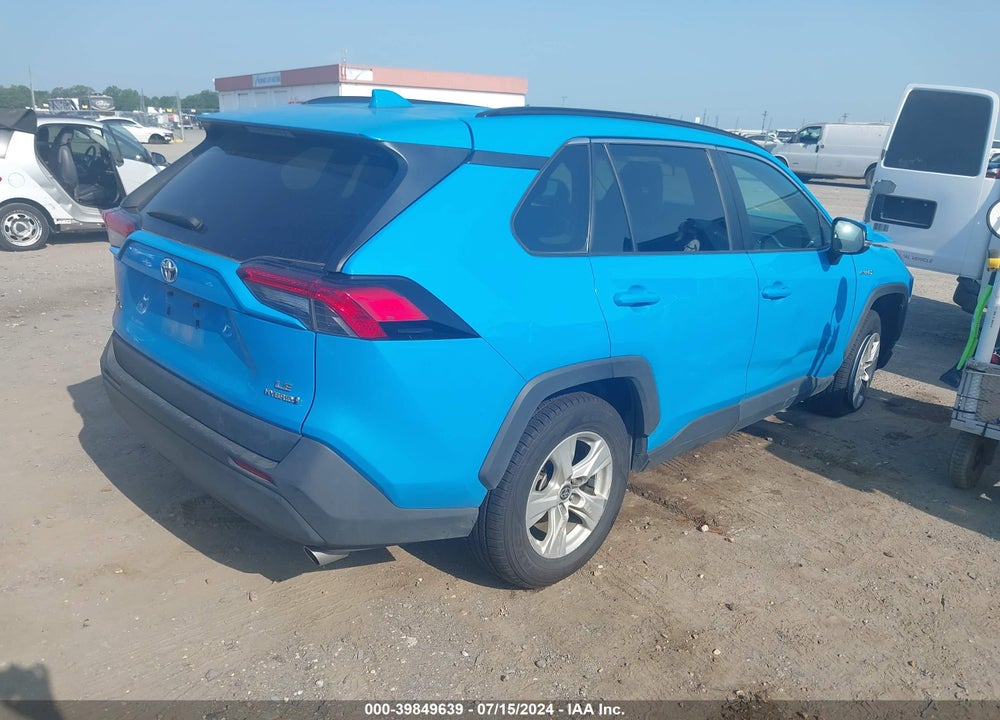 2021 TOYOTA RAV4 HYBRID LE VIN: 4T3MWRFV0MU020659
