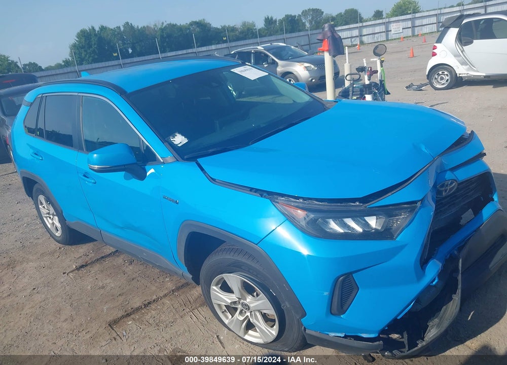 2021 TOYOTA RAV4 HYBRID LE VIN: 4T3MWRFV0MU020659