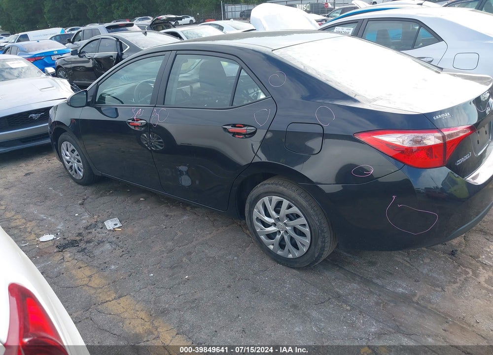 2017 TOYOTA COROLLA LE VIN: 5YFBURHEXHP701860