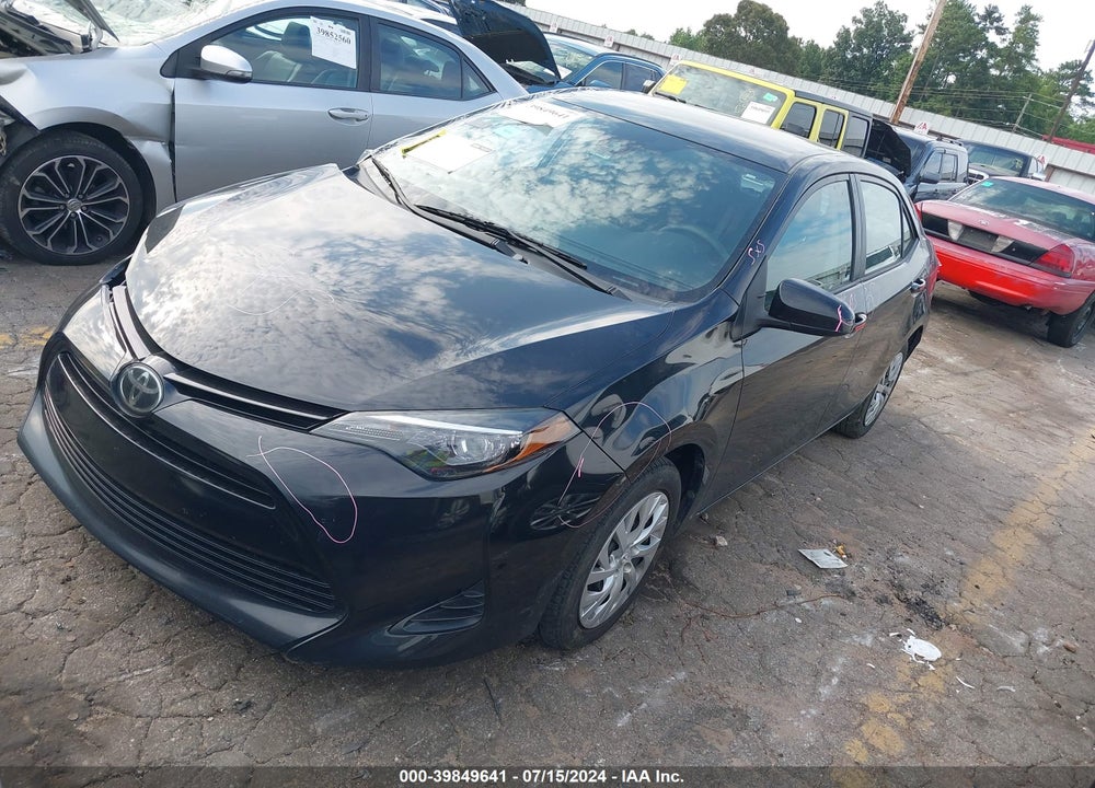 2017 TOYOTA COROLLA LE VIN: 5YFBURHEXHP701860
