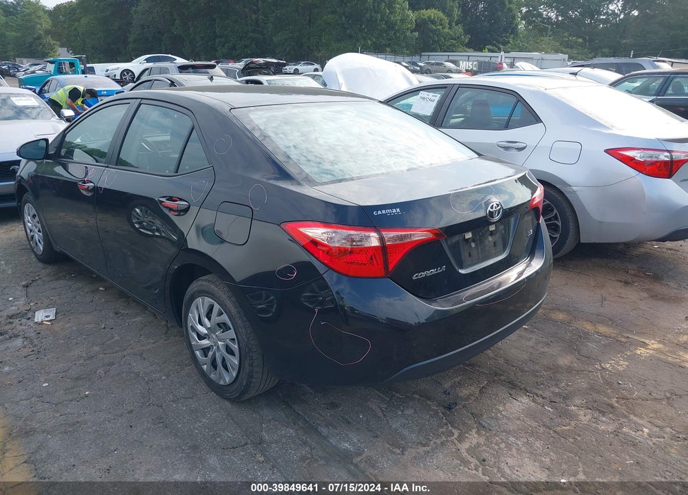 2017 TOYOTA COROLLA LE VIN: 5YFBURHEXHP701860