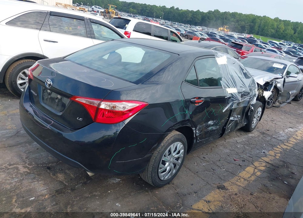 2017 TOYOTA COROLLA LE VIN: 5YFBURHEXHP701860
