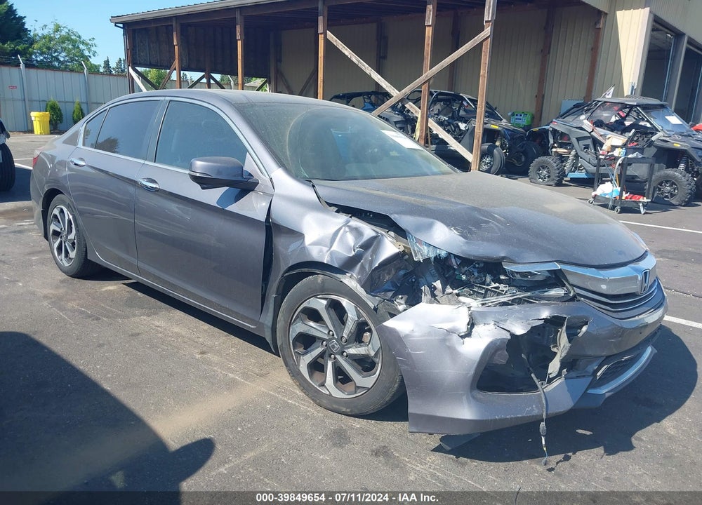 2016 HONDA ACCORD EX VIN: 1HGCR2F71GA095905