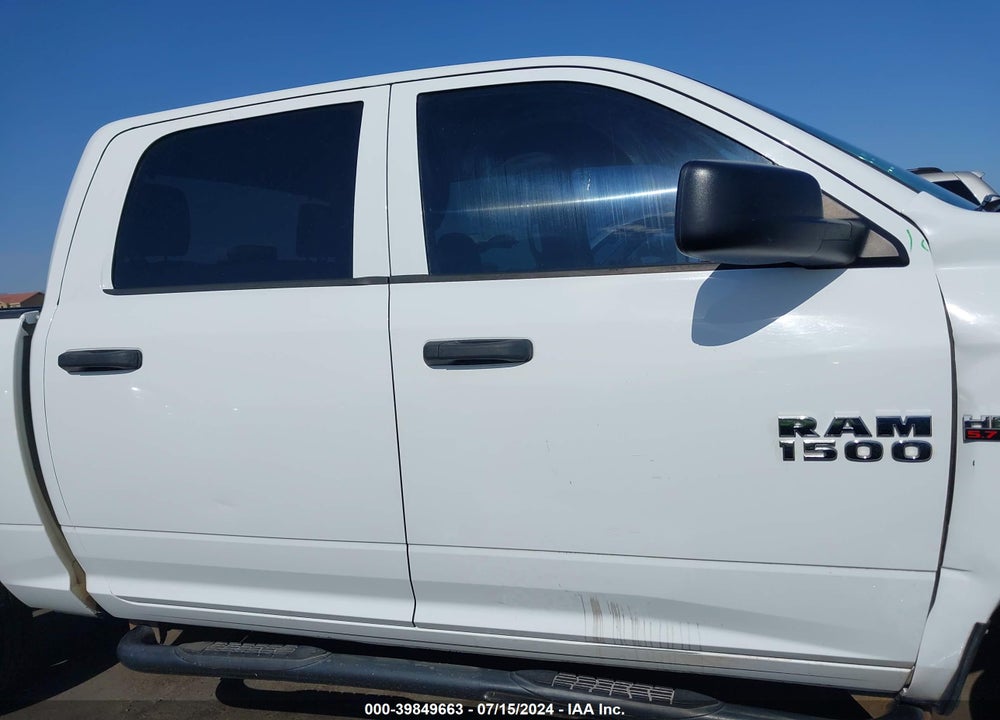 2013 RAM 1500 TRADESMAN VIN: 1C6RR7KT5DS600978