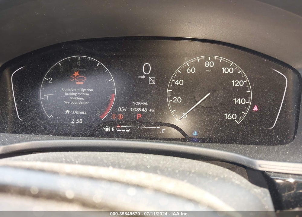 2024 HONDA CIVIC SPORT VIN: 2HGFE2F59RH548437