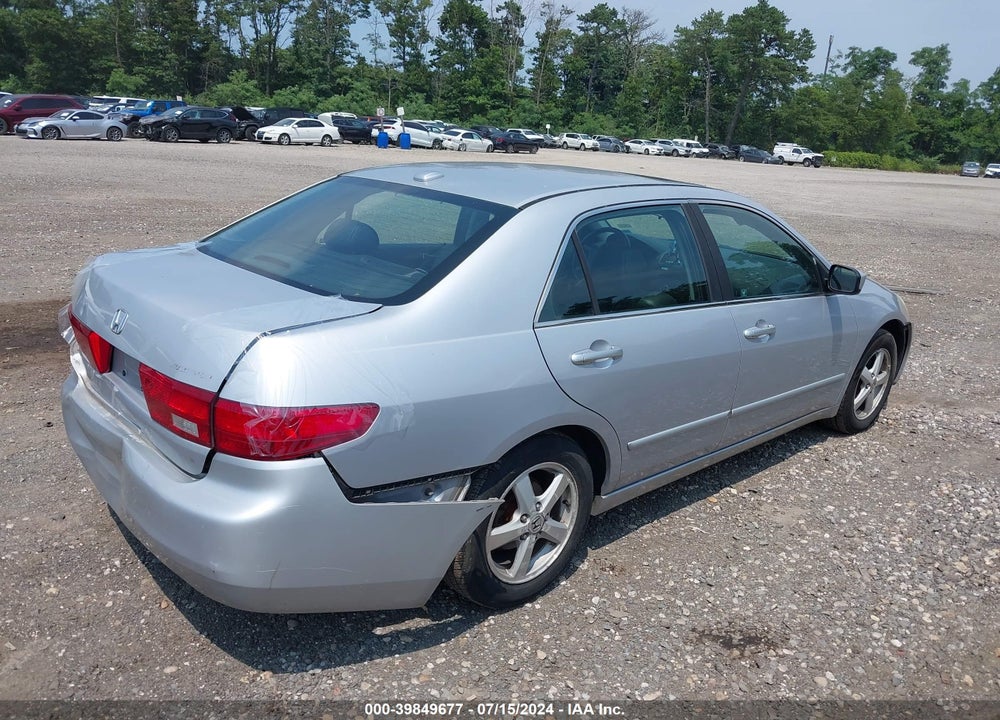 2005 HONDA ACCORD 2.4 EX VIN: 1HGCM55845A019098