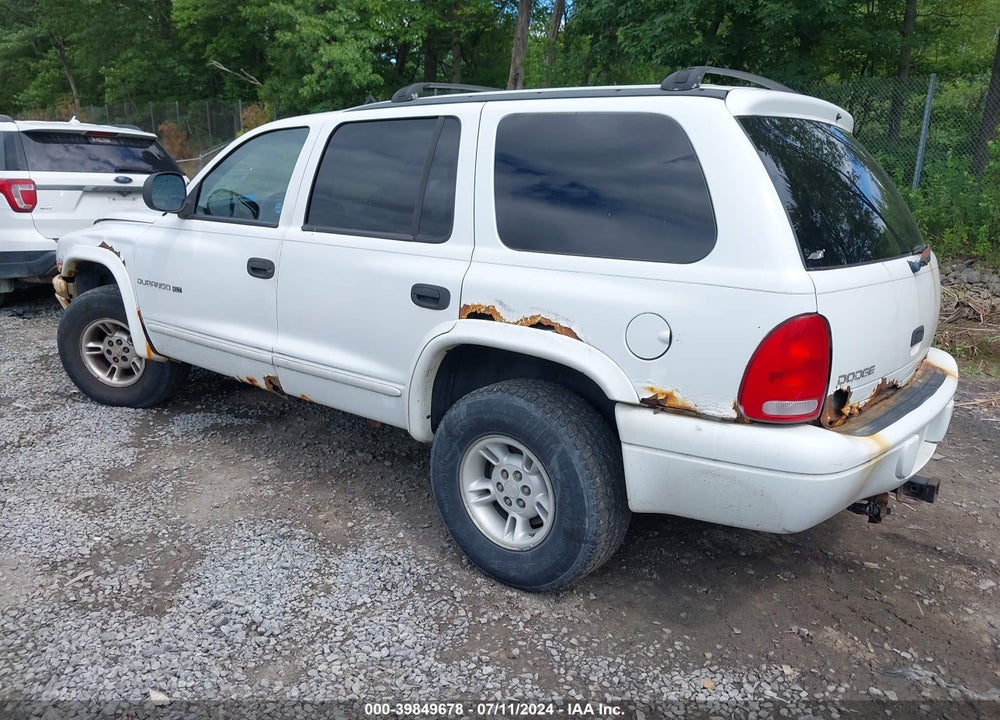1998 DODGE DURANGO SLT VIN: 1B4HS28Z7WF220119