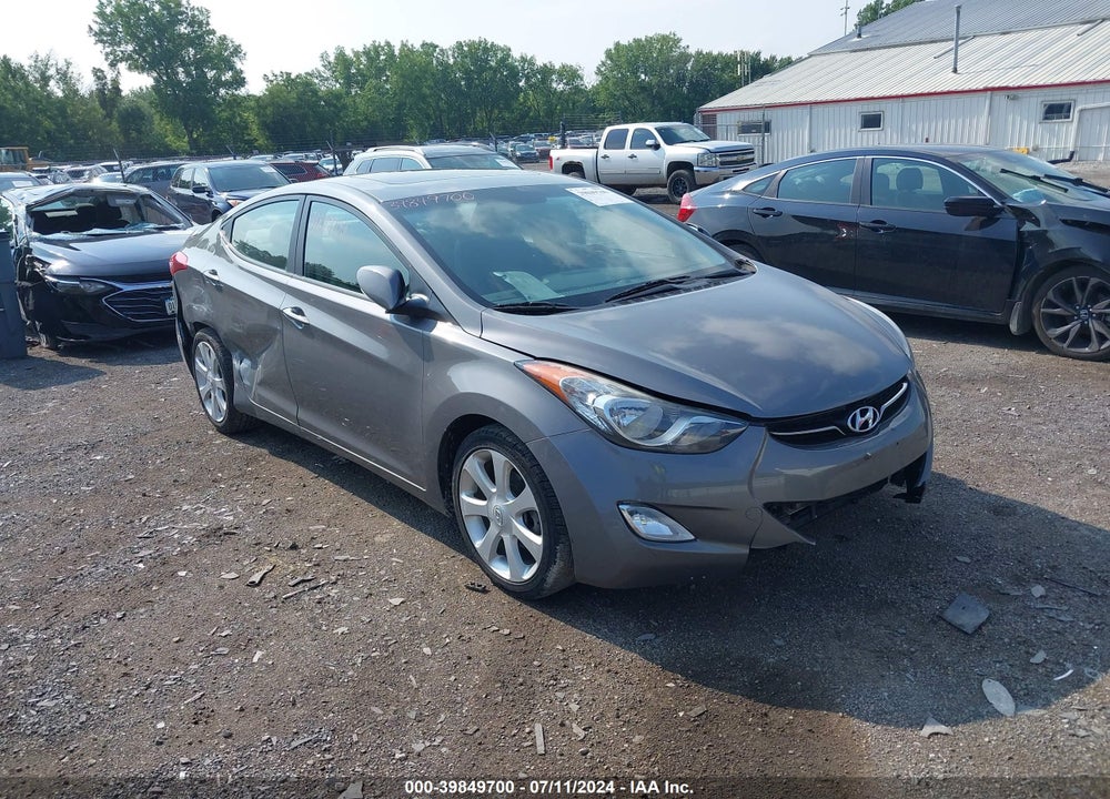 2013 HYUNDAI ELANTRA LIMITED VIN: 5NPDH4AEXDH281115