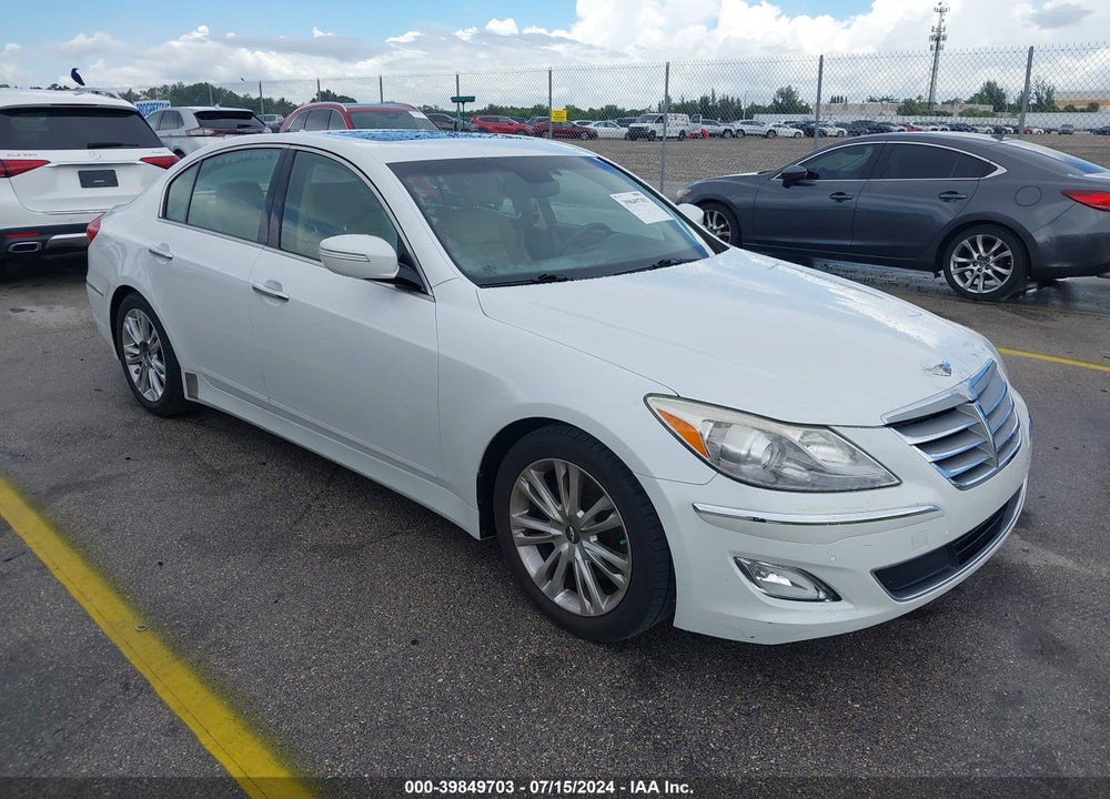 2012 HYUNDAI GENESIS VIN: KMHGC4DDXCU171115