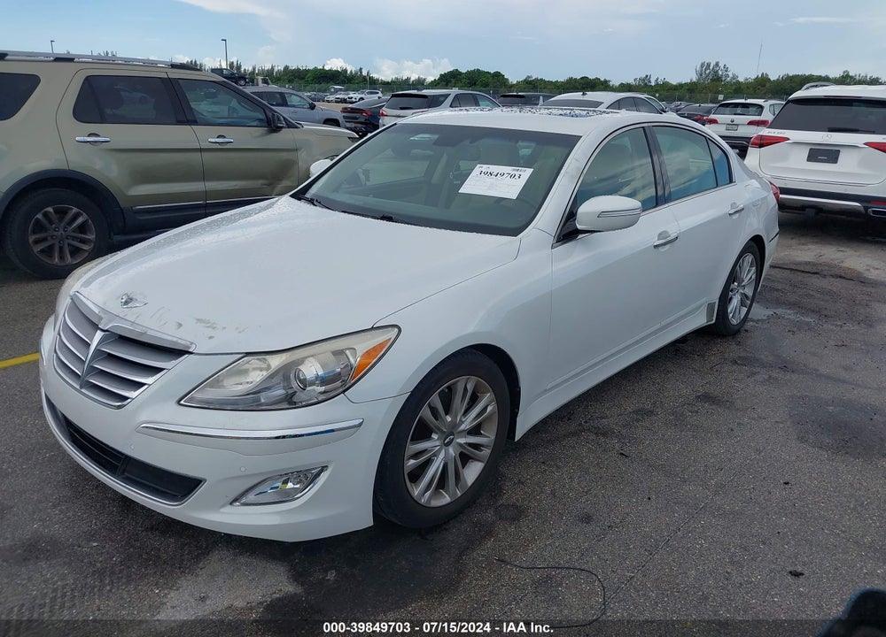 2012 HYUNDAI GENESIS VIN: KMHGC4DDXCU171115