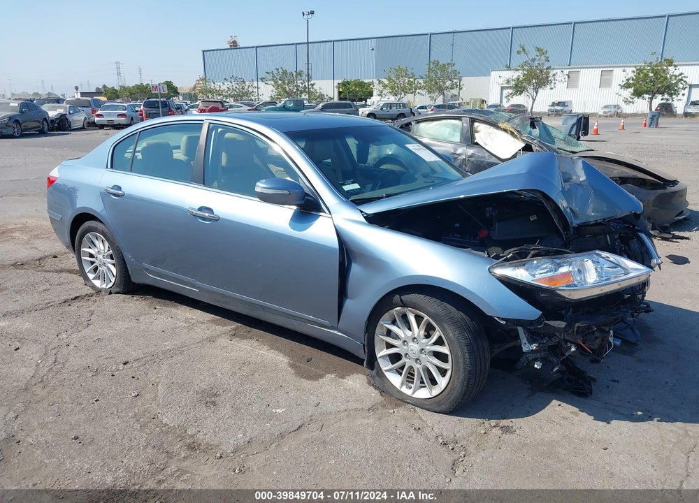2009 HYUNDAI GENESIS 3.8 VIN: KMHGC46E39U018137