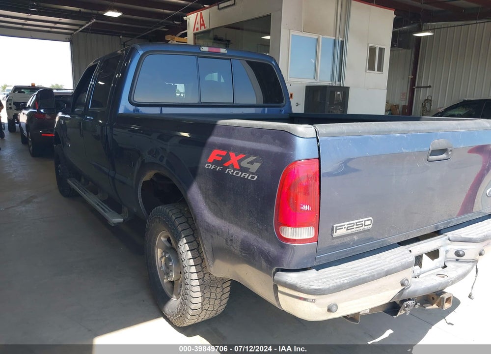 2005 FORD F-250 LARIAT/XL/XLT VIN: 1FTSW21P35EC49529