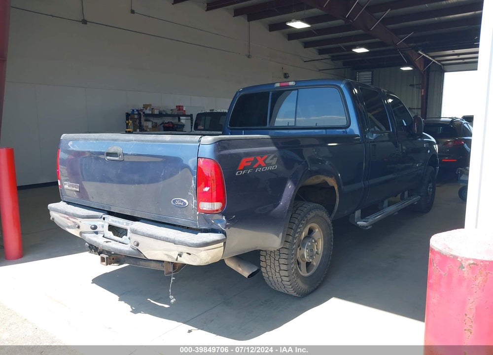 2005 FORD F-250 LARIAT/XL/XLT VIN: 1FTSW21P35EC49529