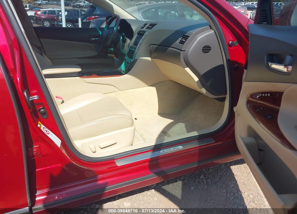 2008 LEXUS GS 350 VIN: JTHBE96S080033209