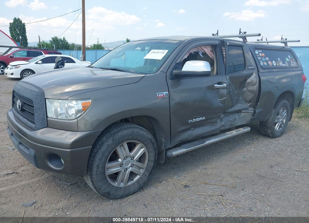 2007 TOYOTA TUNDRA LIMITED 5.7L V8 VIN: 5TFBV58177X024978