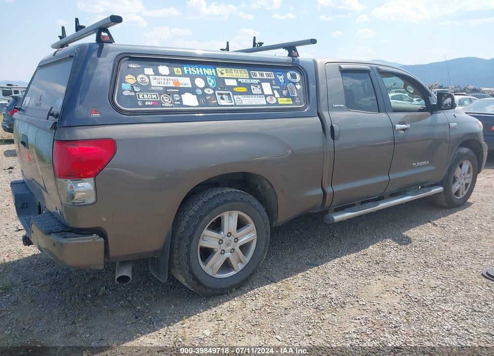 2007 TOYOTA TUNDRA LIMITED 5.7L V8 VIN: 5TFBV58177X024978