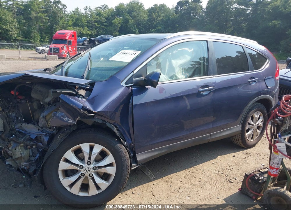 2014 HONDA CR-V EX-L VIN: 2HKRM4H79EH678020
