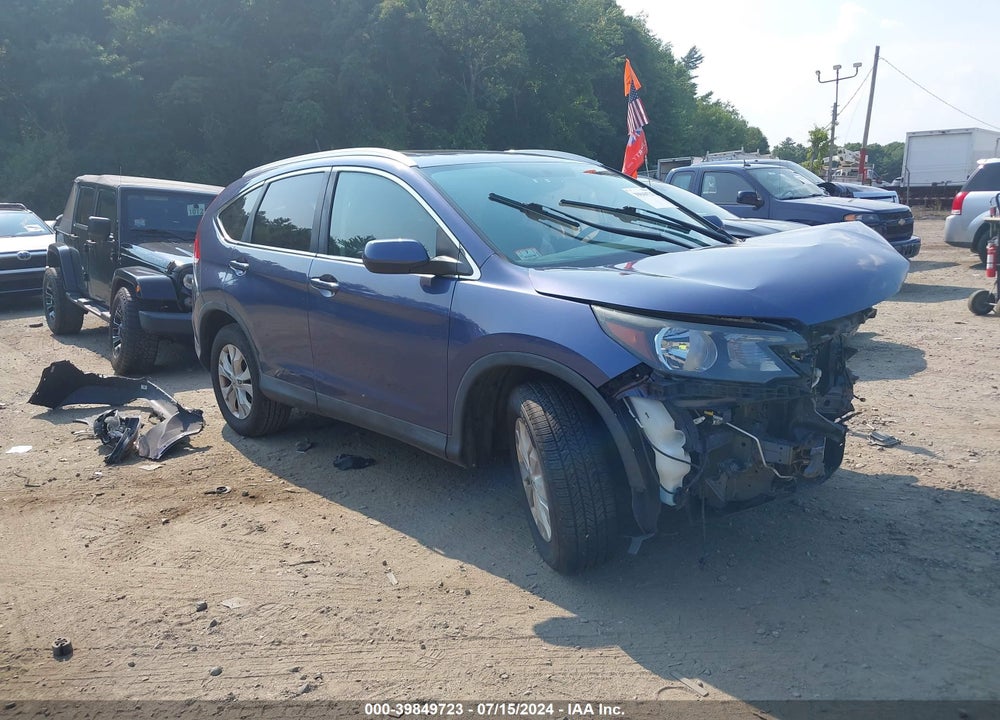 2014 HONDA CR-V EX-L VIN: 2HKRM4H79EH678020