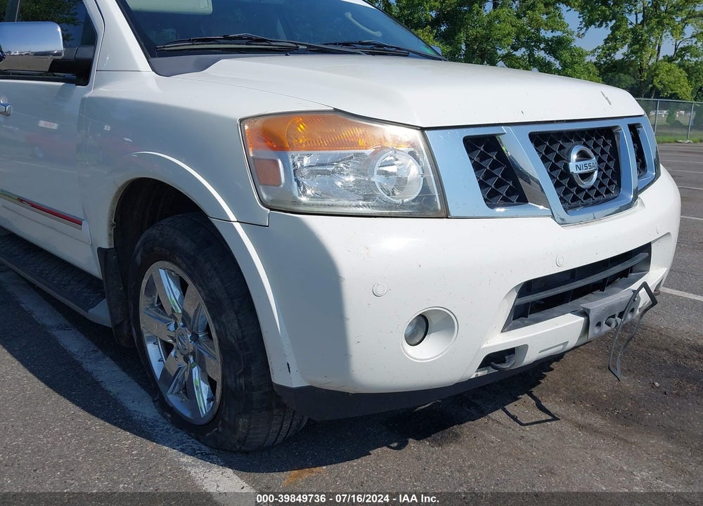 2011 NISSAN ARMADA PLATINUM VIN: 5N1AA0NE2BN604401