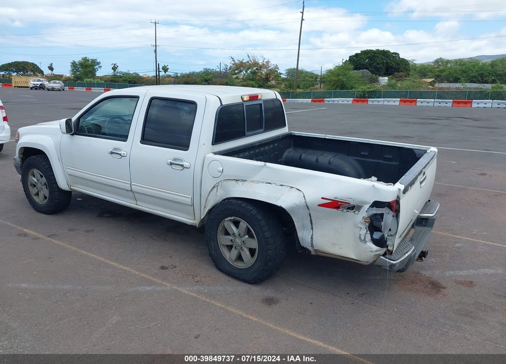 2012 CHEVROLET COLORADO 2LT VIN: 1GCHTDFEXC8170179