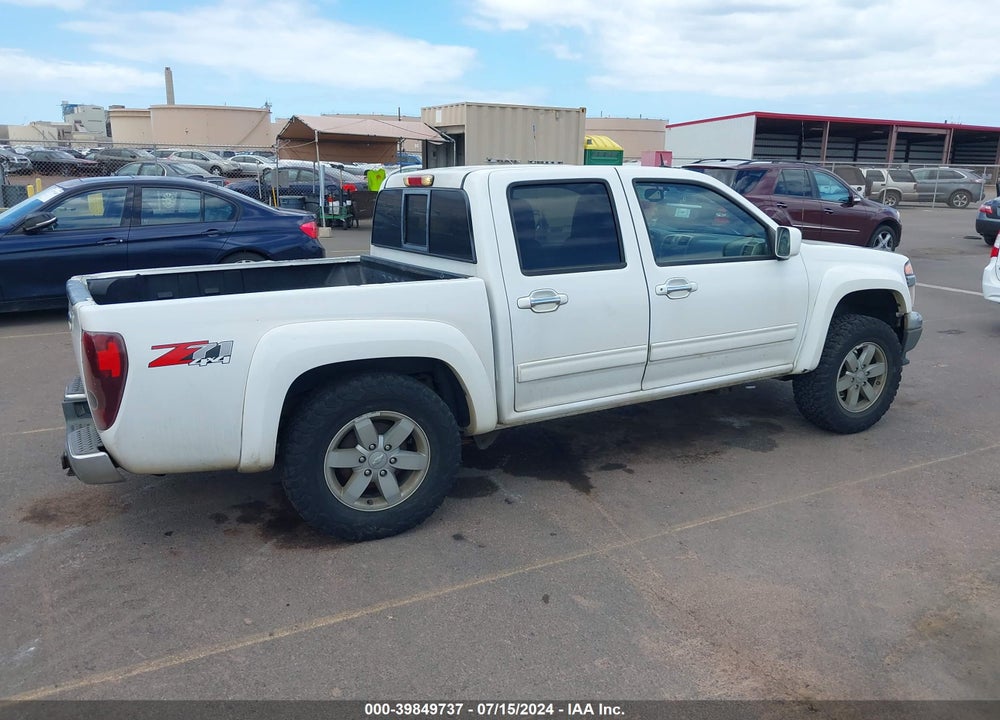 2012 CHEVROLET COLORADO 2LT VIN: 1GCHTDFEXC8170179