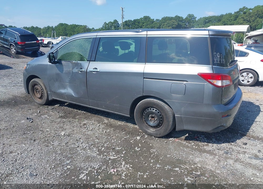 2015 NISSAN QUEST S VIN: JN8AE2KP7F9120317