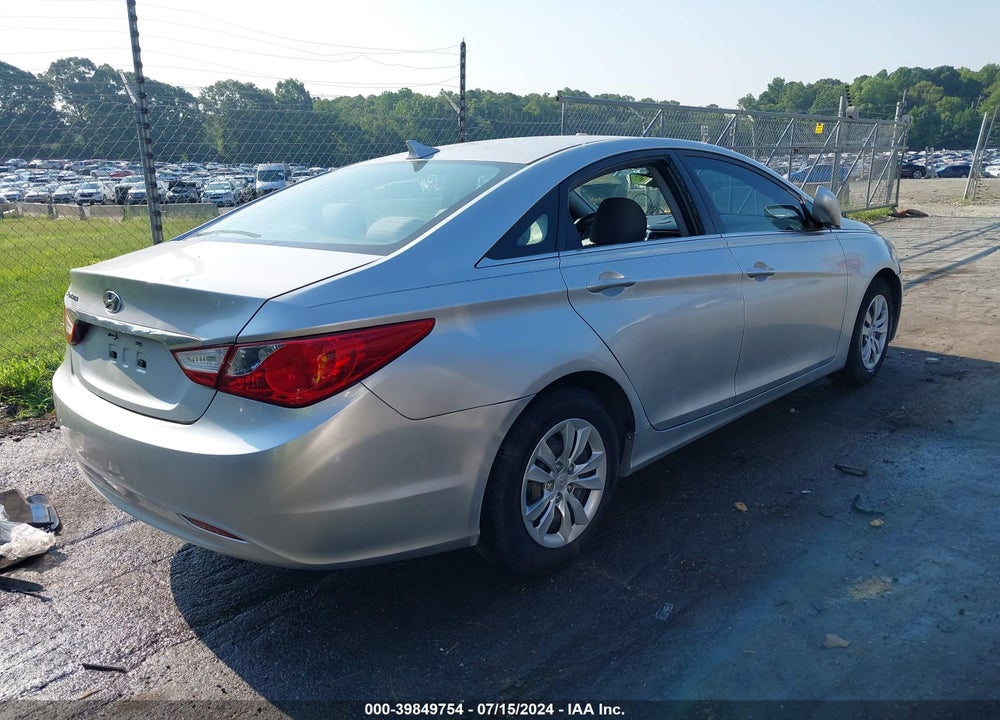 2011 HYUNDAI SONATA GLS VIN: 5NPEB4AC3BH067052