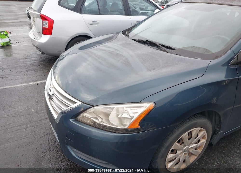2013 NISSAN SENTRA SV VIN: 3N1AB7AP5DL737158
