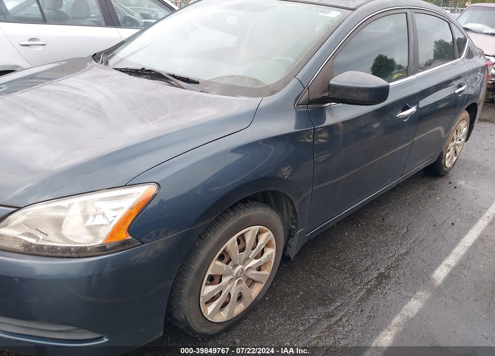 2013 NISSAN SENTRA SV VIN: 3N1AB7AP5DL737158