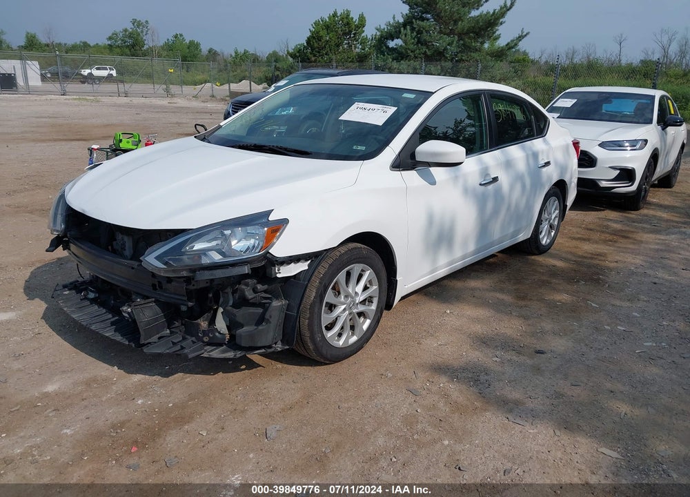 2019 NISSAN SENTRA SV VIN: 3N1AB7AP2KY330981