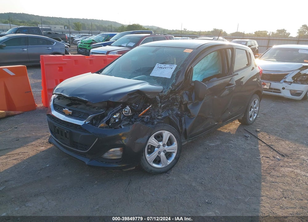 2022 CHEVROLET SPARK FWD LS AUTOMATIC VIN: KL8CB6SA4NC021271