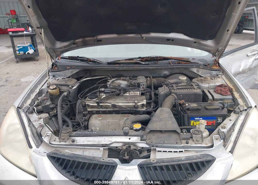 2005 MITSUBISHI LANCER ES VIN: JA3AJ26E65U017772