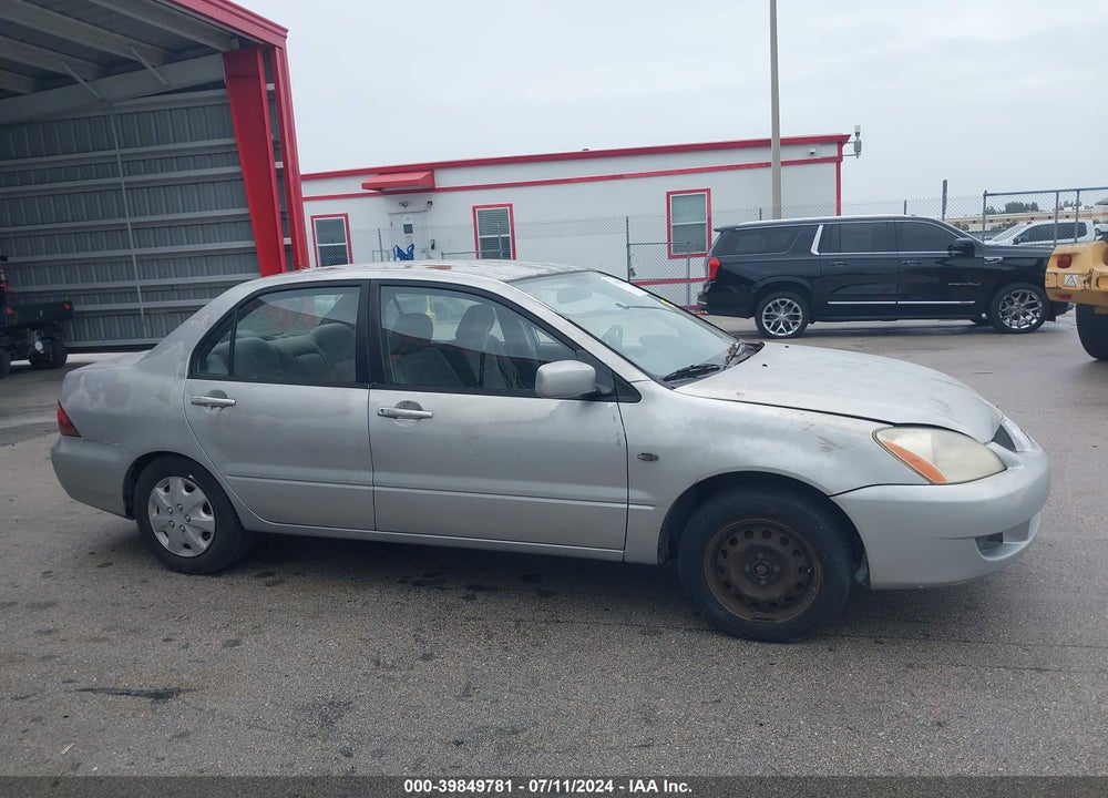 2005 MITSUBISHI LANCER ES VIN: JA3AJ26E65U017772