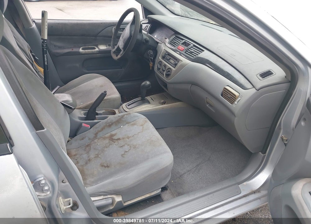 2005 MITSUBISHI LANCER ES VIN: JA3AJ26E65U017772
