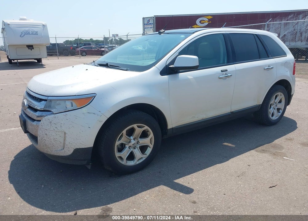 2011 FORD EDGE SEL VIN: 2FMDK3JC0BBA84260