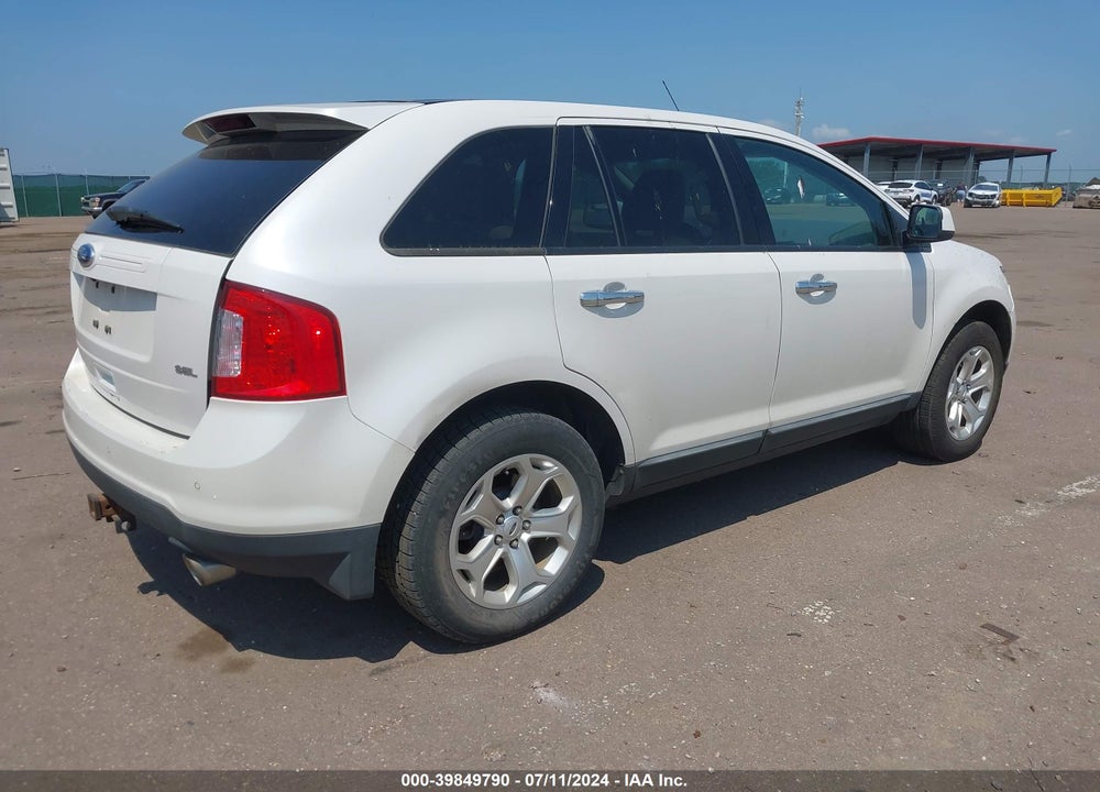 2011 FORD EDGE SEL VIN: 2FMDK3JC0BBA84260