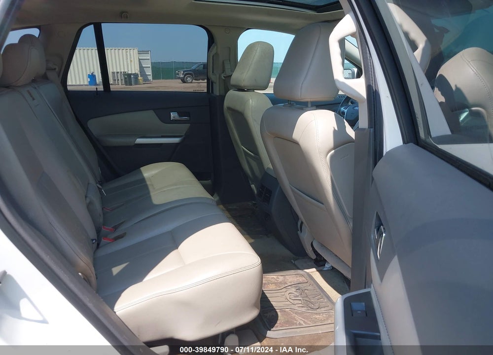 2011 FORD EDGE SEL VIN: 2FMDK3JC0BBA84260