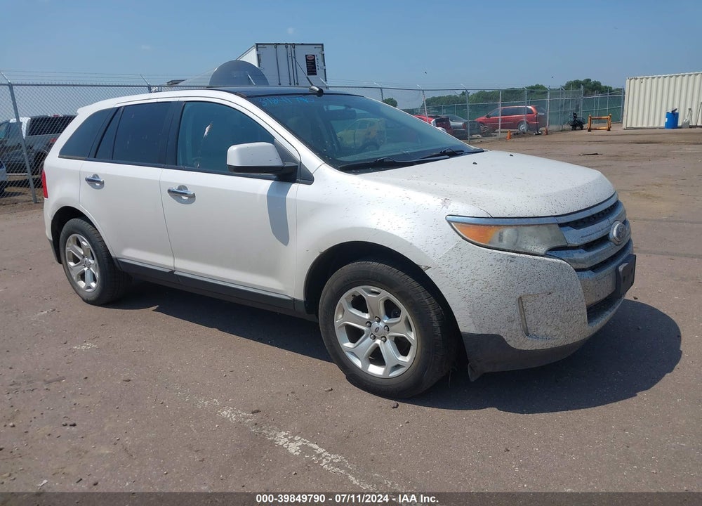 2011 FORD EDGE SEL VIN: 2FMDK3JC0BBA84260