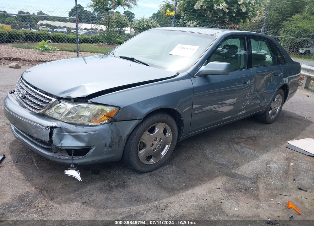 2004 TOYOTA AVALON XLS VIN: 4T1BF28B74U359798