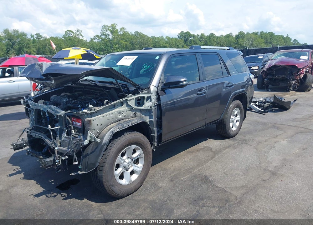 2020 TOYOTA 4RUNNER SR5 PREMIUM VIN: JTEZU5JR6L5220025