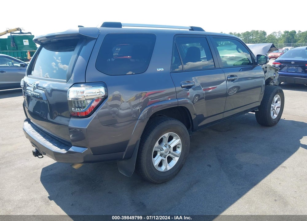 2020 TOYOTA 4RUNNER SR5 PREMIUM VIN: JTEZU5JR6L5220025