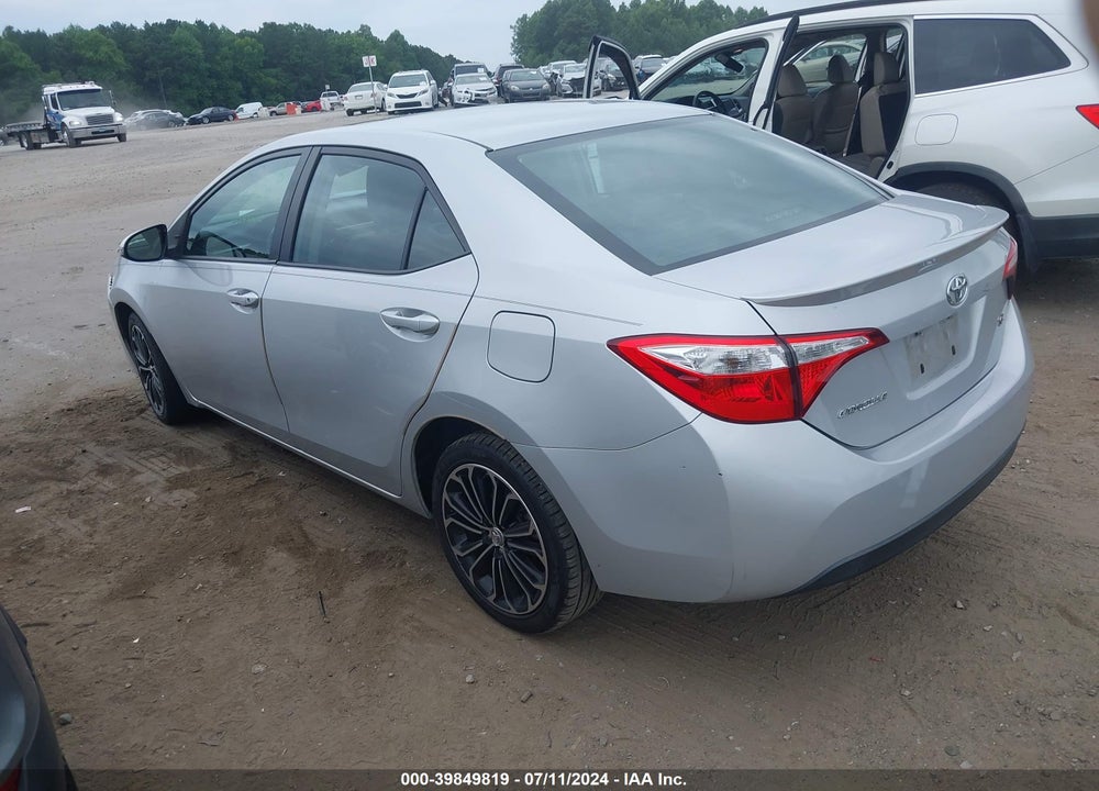 2014 TOYOTA COROLLA S PLUS VIN: 2T1BURHE2EC073241