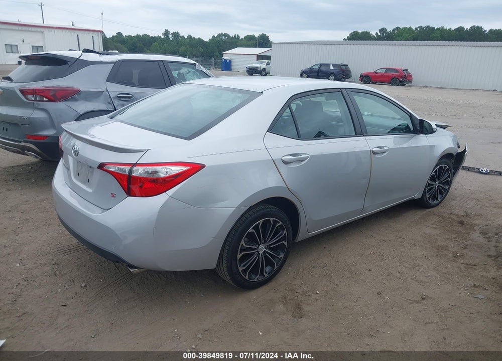 2014 TOYOTA COROLLA S PLUS VIN: 2T1BURHE2EC073241