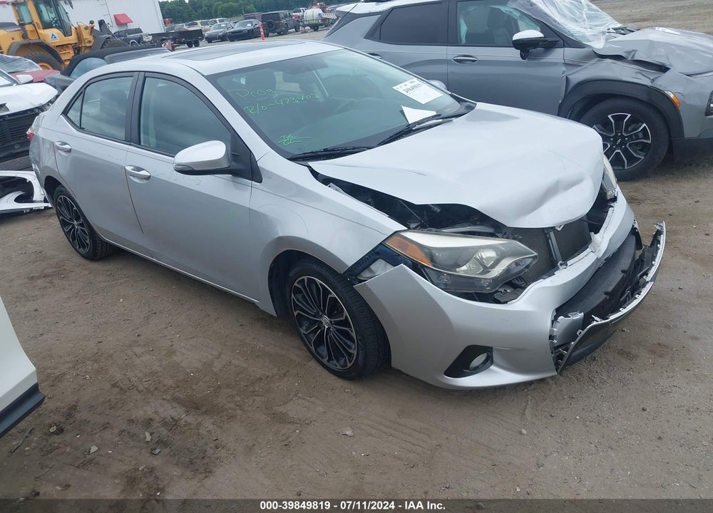 2014 TOYOTA COROLLA S PLUS VIN: 2T1BURHE2EC073241