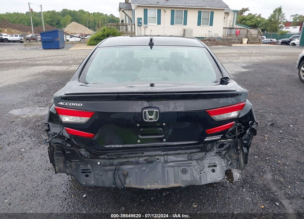 2022 HONDA ACCORD SPORT SPECIAL EDITION VIN: 1HGCV1F46NA014373