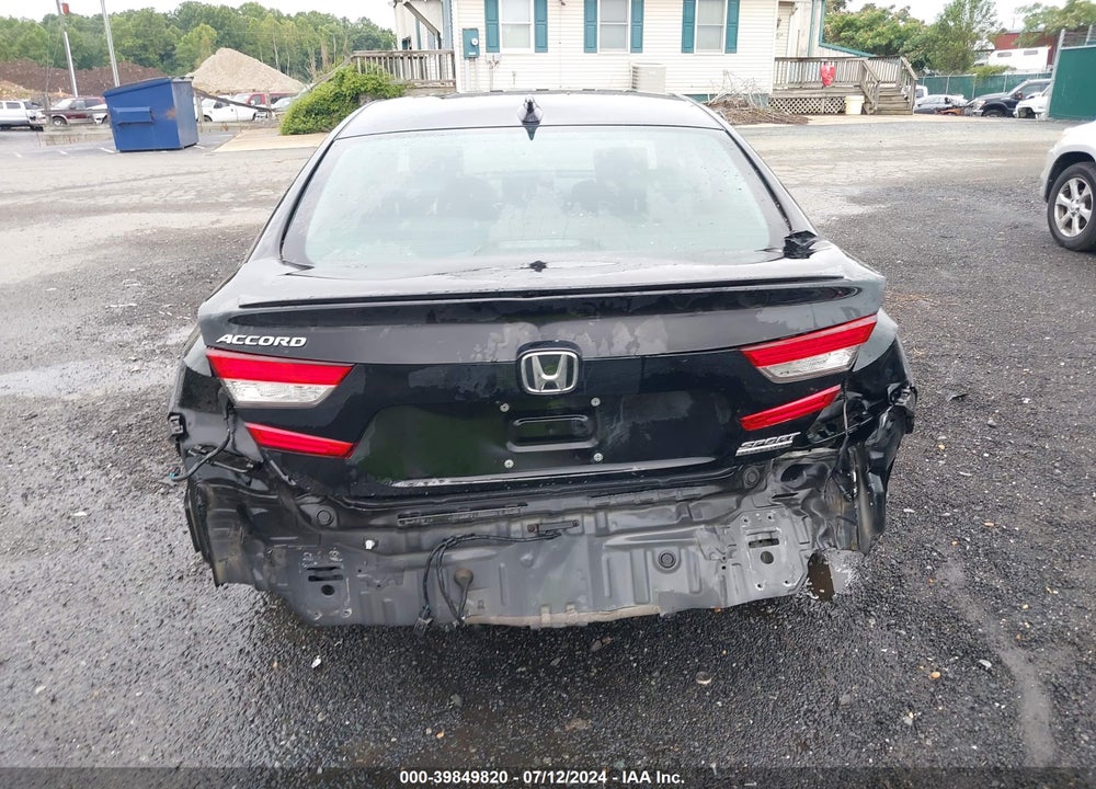 2022 HONDA ACCORD SPORT SPECIAL EDITION VIN: 1HGCV1F46NA014373