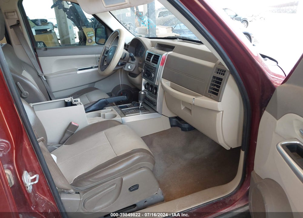 2008 JEEP LIBERTY LIMITED EDITION VIN: 1J8GN58K38W120458