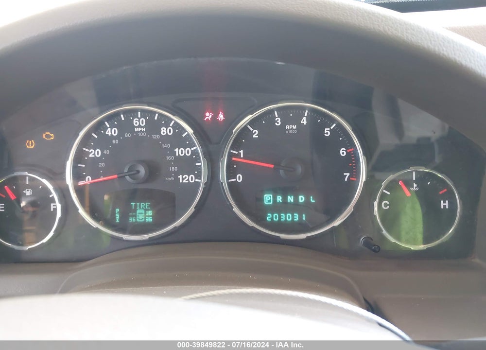 2008 JEEP LIBERTY LIMITED EDITION VIN: 1J8GN58K38W120458