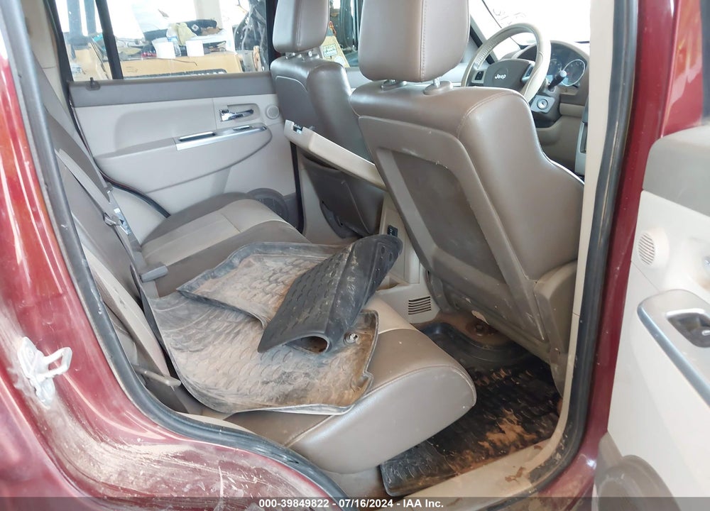 2008 JEEP LIBERTY LIMITED EDITION VIN: 1J8GN58K38W120458